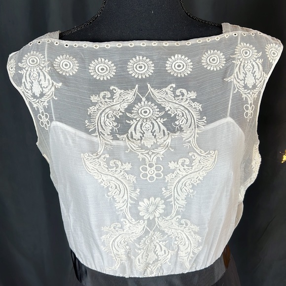 Ralph Lauren Ivory/Black Dress - Picture 2 of 10